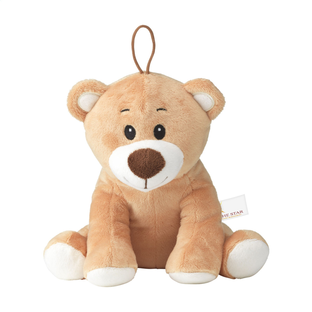 Logo trade promotional products image of: Thom plush bear cuddle toy