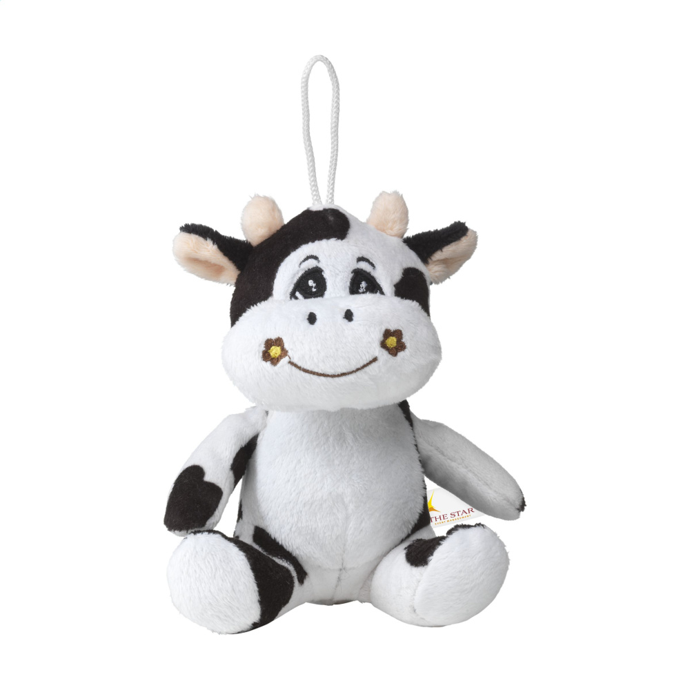 Logo trade corporate gifts picture of: Animal Friend Cow cuddle toy