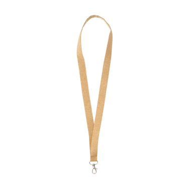 Logo trade promotional giveaways image of: Lanyard Cork 2 cm keycord