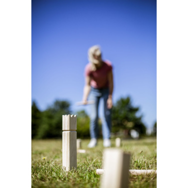 Logo trade promotional gifts picture of: Kingdom Kubb Outdoor Game