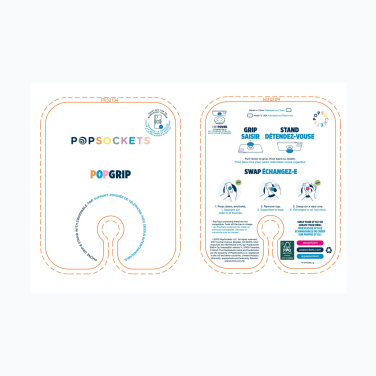 Logo trade business gift photo of: PopSockets® 2.0 telephone holder