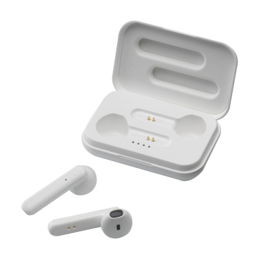 Logo trade advertising product photo of: Sensi TWS Wireless Earbuds in Charging Case