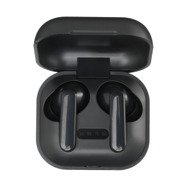 Logo trade promotional products picture of: Aron TWS Wireless Earbuds in Charging Case