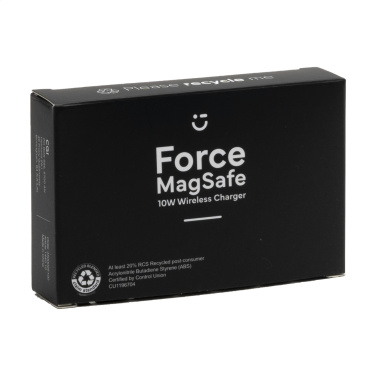 Logo trade promotional product photo of: Force MagSafe 10W Recycled Wireless Charger