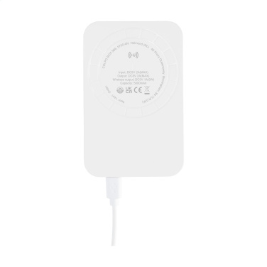 Logo trade promotional products picture of: Force Magnetic RCS Recycled Wireless Powerbank 5000