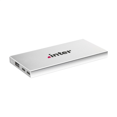 Logotrade advertising product image of: Tecco GRS Recycled Alu Powerbank 5000 external charger