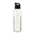 Sirius 650 ml drinking bottle, transparent/black