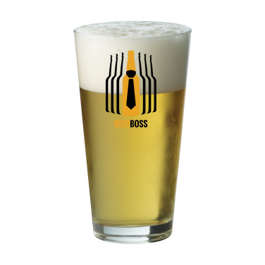 Logo trade promotional gift photo of: Beer Glass 340 ml