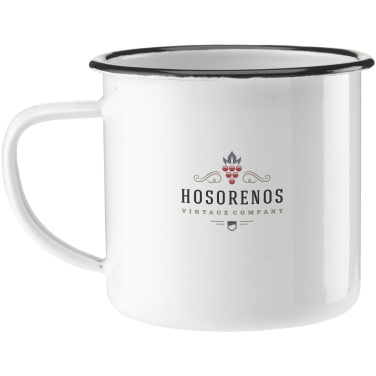 Logotrade promotional item picture of: Retro Enamel Mug 350 ml