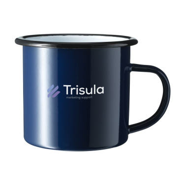 Logotrade corporate gift picture of: Retro Enamel Mug 350 ml