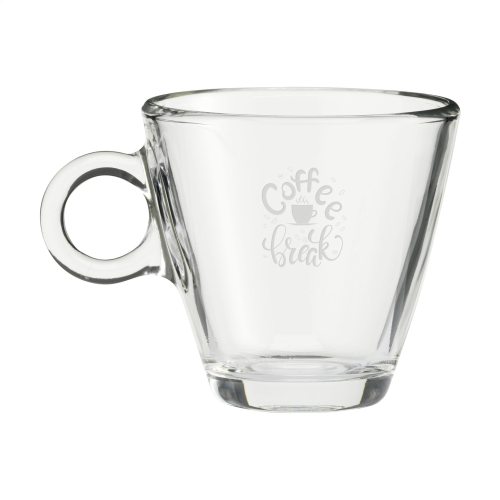 Logotrade promotional item picture of: Lugano Coffee Glass 230 ml