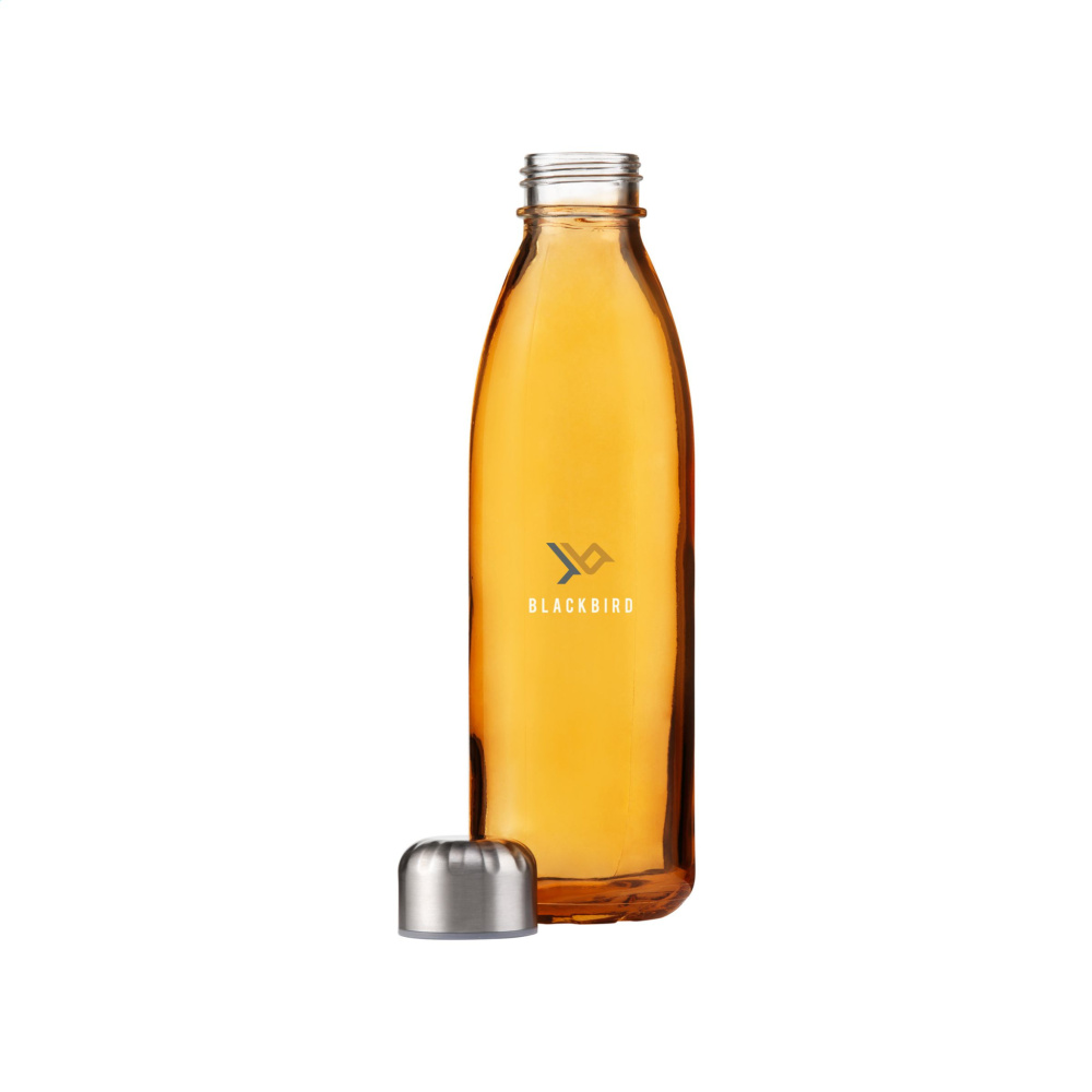 Logotrade promotional item picture of: Topflask Glass 650 ml drinking bottle