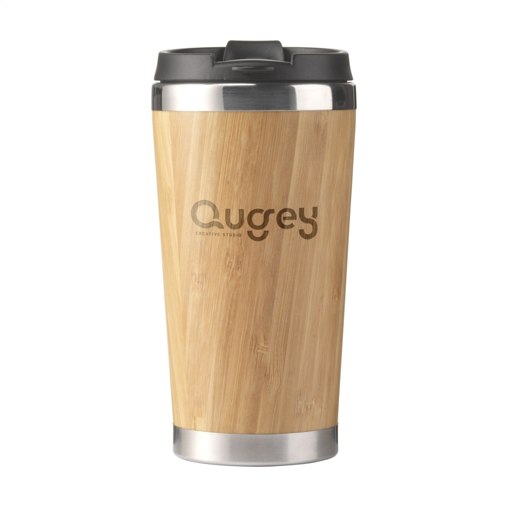 Logotrade advertising product image of: Tokyo 450 ml bamboo thermo cup