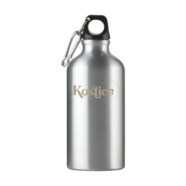 Logo trade promotional merchandise photo of: AluMini GRS Recycled 500 ml water bottle