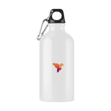 Logotrade promotional merchandise picture of: AluMini GRS Recycled 500 ml water bottle