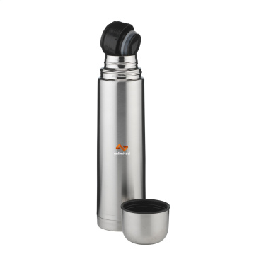 Logotrade promotional giveaway picture of: Thermotop Maxi RCS Recycled Steel 1,000 ml thermobottle