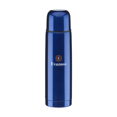 Logo trade corporate gift photo of: ThermoColour RCS Recycled Steel 500 ml thermo bottle