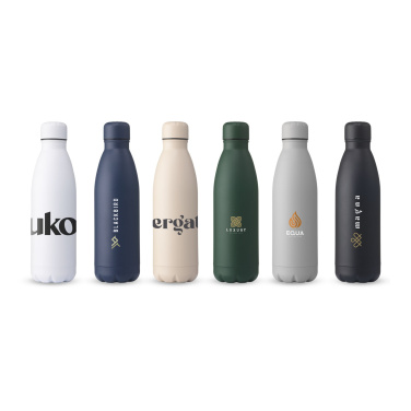 Logo trade promotional merchandise picture of: Topflask Premium RCS Recycled Steel drinking bottle