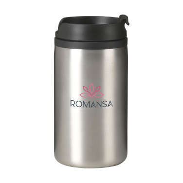 Logo trade promotional gifts picture of: Thermo Can RCS Recycled Steel 300 ml thermo cup