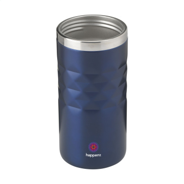 Logo trade promotional products image of: Geometric Mug RCS Recycled Steel 280 ml thermo cup