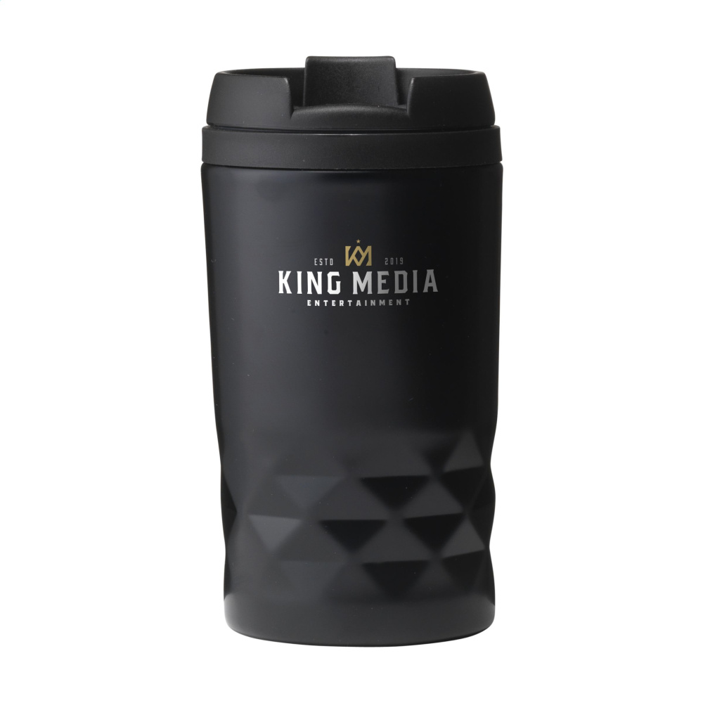 Logo trade promotional products picture of: Graphic Mini Mug RCS Recycled Steel 250 ml thermo cup