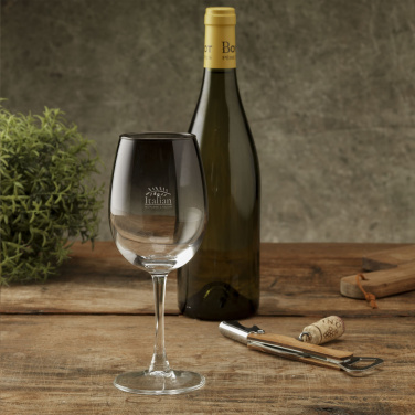 Logotrade business gift image of: Smokey Wine Glass 360 ml