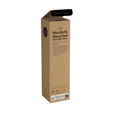 Logo trade promotional products picture of: Nordvik RCS Recycled Steel 750 ml