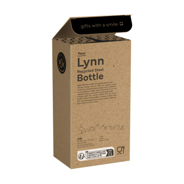 Logo trade corporate gift photo of: Lynn RCS Recycled Steel Bottle 500 ml