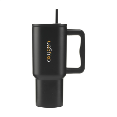 Logo trade promotional items picture of: Rhino RCS Recycled Steel Cup 900 ml