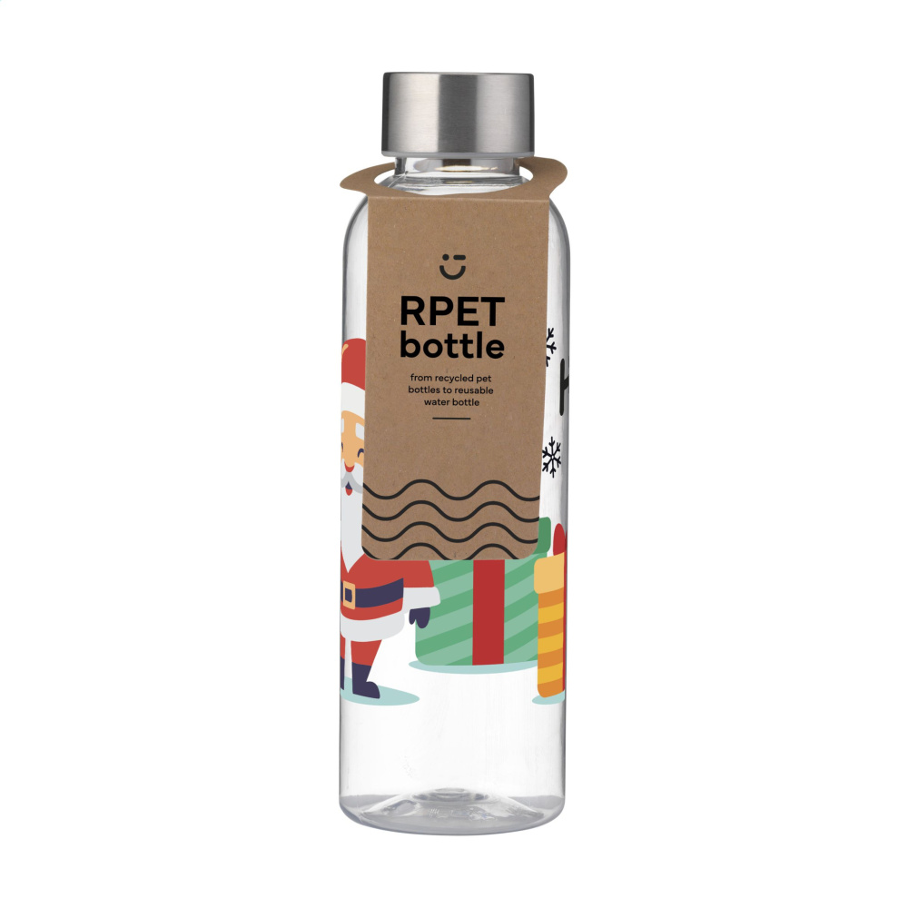 Logo trade corporate gifts picture of: Senga GRS RPET Bottle 500 ml X-Mas