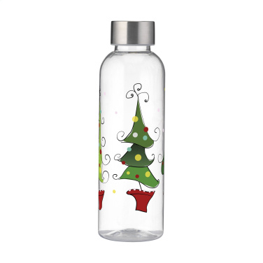 Logo trade business gift photo of: Senga GRS RPET Bottle 500 ml X-Mas