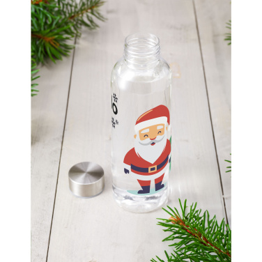 Logotrade business gifts photo of: Senga GRS RPET Bottle 500 ml X-Mas