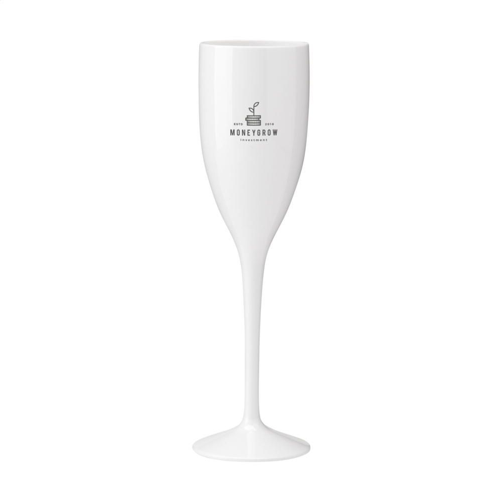 Logotrade advertising product image of: Lunaire Reusable Champagne Glass 150 ml