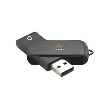 Logo trade promotional merchandise image of: USB Twist Recycle 8 GB