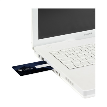 Logo trade promotional merchandise image of: CredCard USB from stock 4 GB