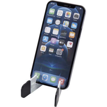 Logotrade advertising product image of: Buna recycled plastic foldable tablet and phone stand