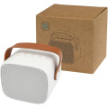 Diya 3W wireless recycled plastic speaker, White