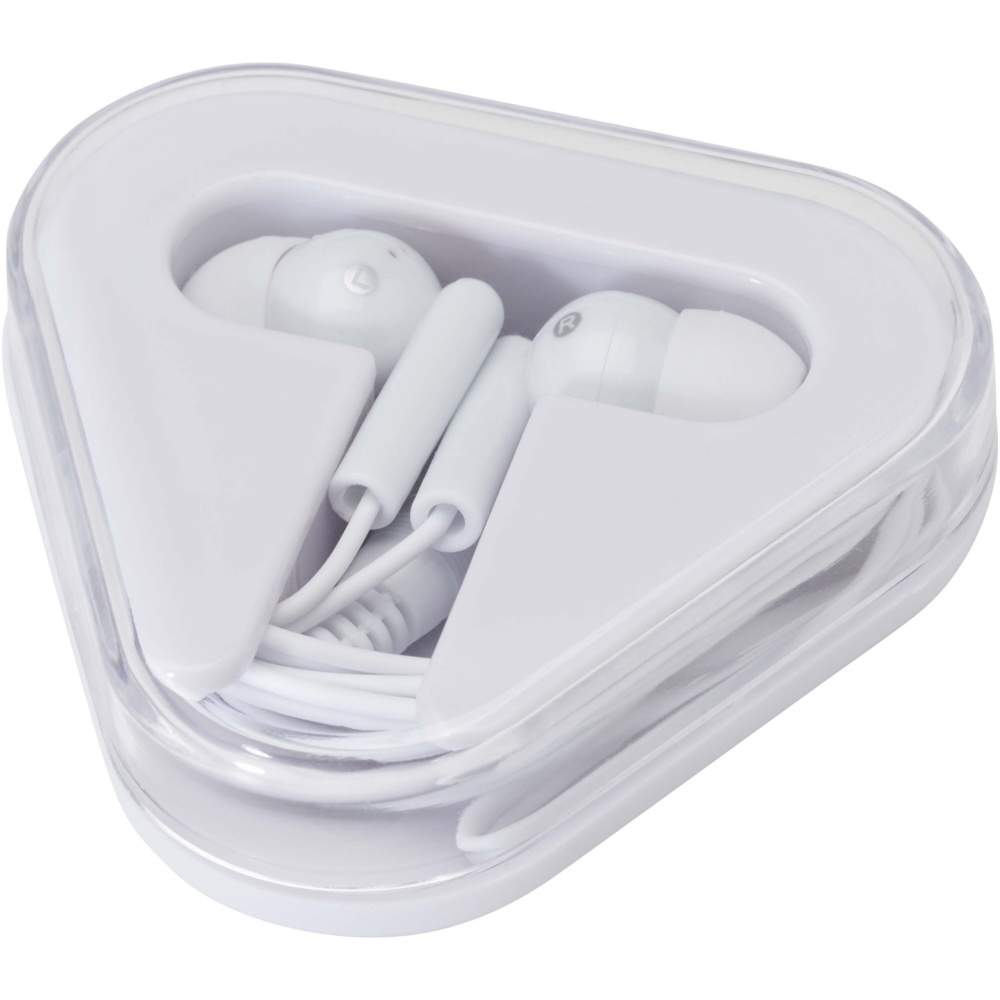 Logotrade promotional merchandise picture of: Rebel earbuds with recycled plastic storage box