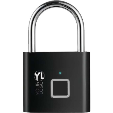 Logo trade business gifts image of: SCX.design T11 smart fingerprint padlock