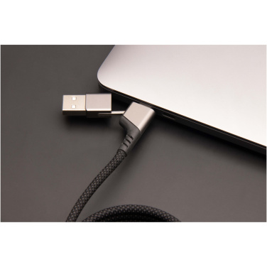 Logo trade promotional items picture of: SCX.design C52 100W 4-in-1 rPET magnetic ultra fast charging cable 