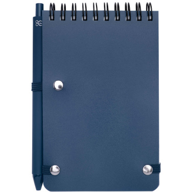 Logotrade advertising products photo of: Thalaasa A6 hard cover ocean-bound notebook with ballpoint pen (black ink)