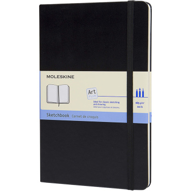 Logo trade promotional gifts picture of: Moleskine large art sketchbook