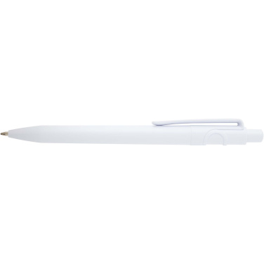 Logotrade promotional item picture of: Unica recycled plastic ballpoint pen (blue ink)