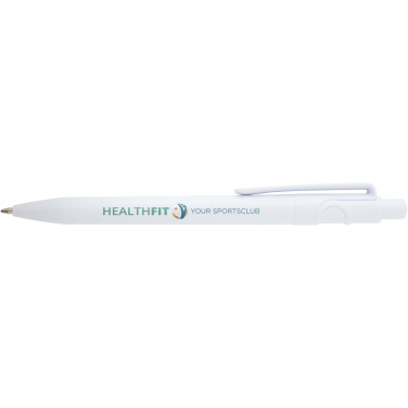 Logo trade business gift photo of: Unica recycled plastic ballpoint pen (blue ink)