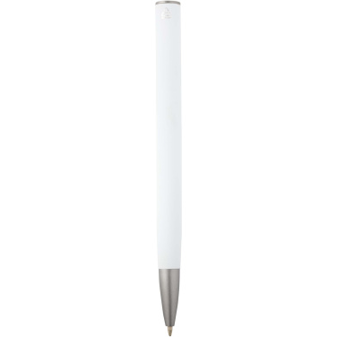 Logo trade promotional item photo of: Ziggur aluminium ballpoint pen (blue ink)