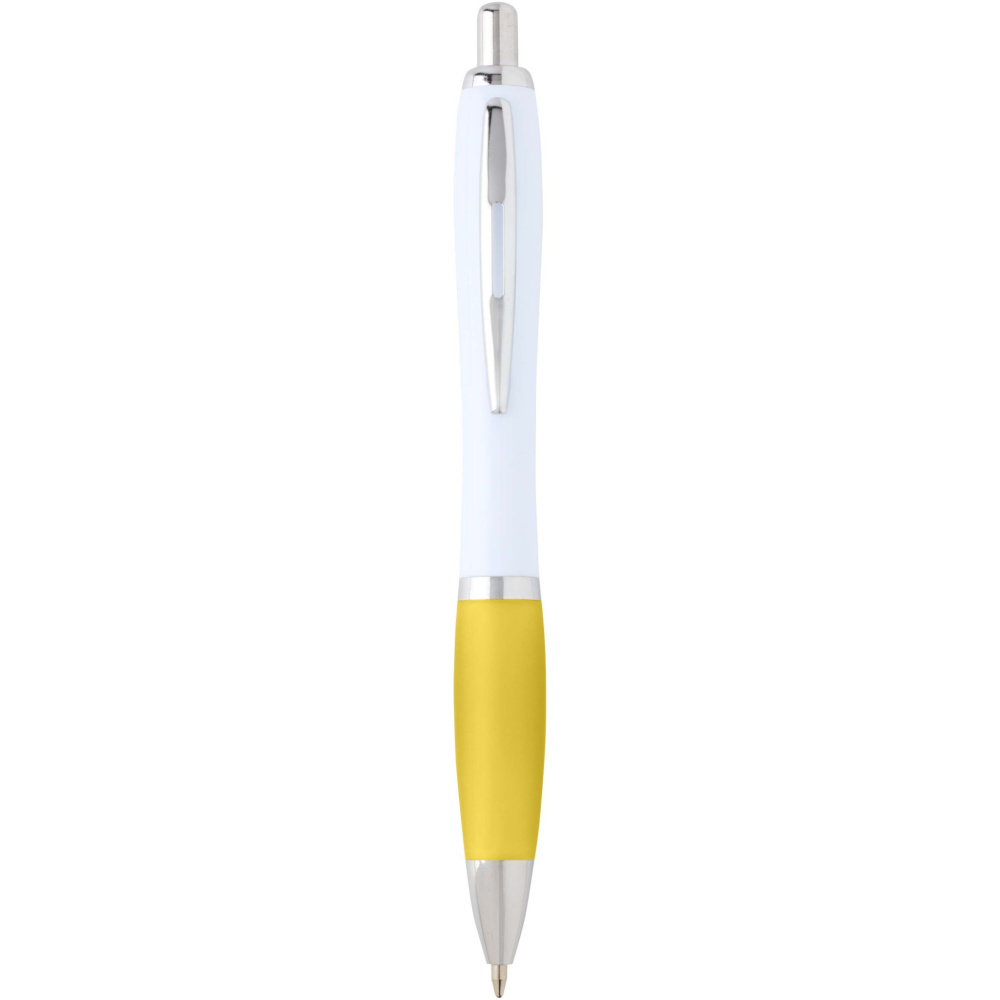 Logo trade promotional giveaways image of: Nash recycled plastic ballpoint pen (black ink)