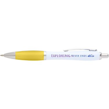 Logotrade advertising product image of: Nash recycled plastic ballpoint pen (black ink)