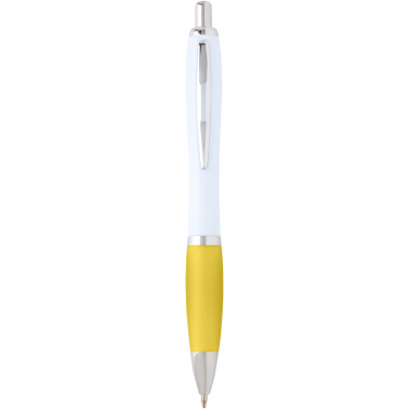 Logo trade advertising products image of: Nash recycled plastic ballpoint pen (black ink)