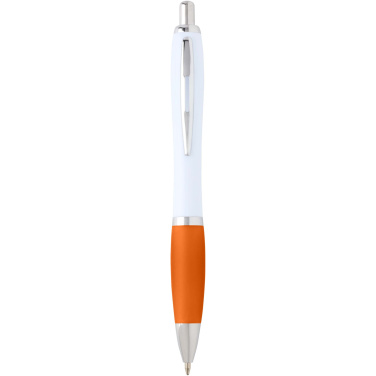 Logo trade promotional giveaway photo of: Nash recycled plastic ballpoint pen (black ink)