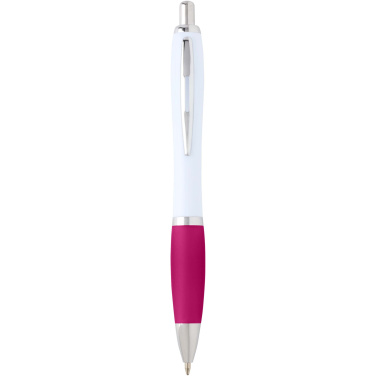 Logotrade promotional merchandise picture of: Nash recycled plastic ballpoint pen (black ink)